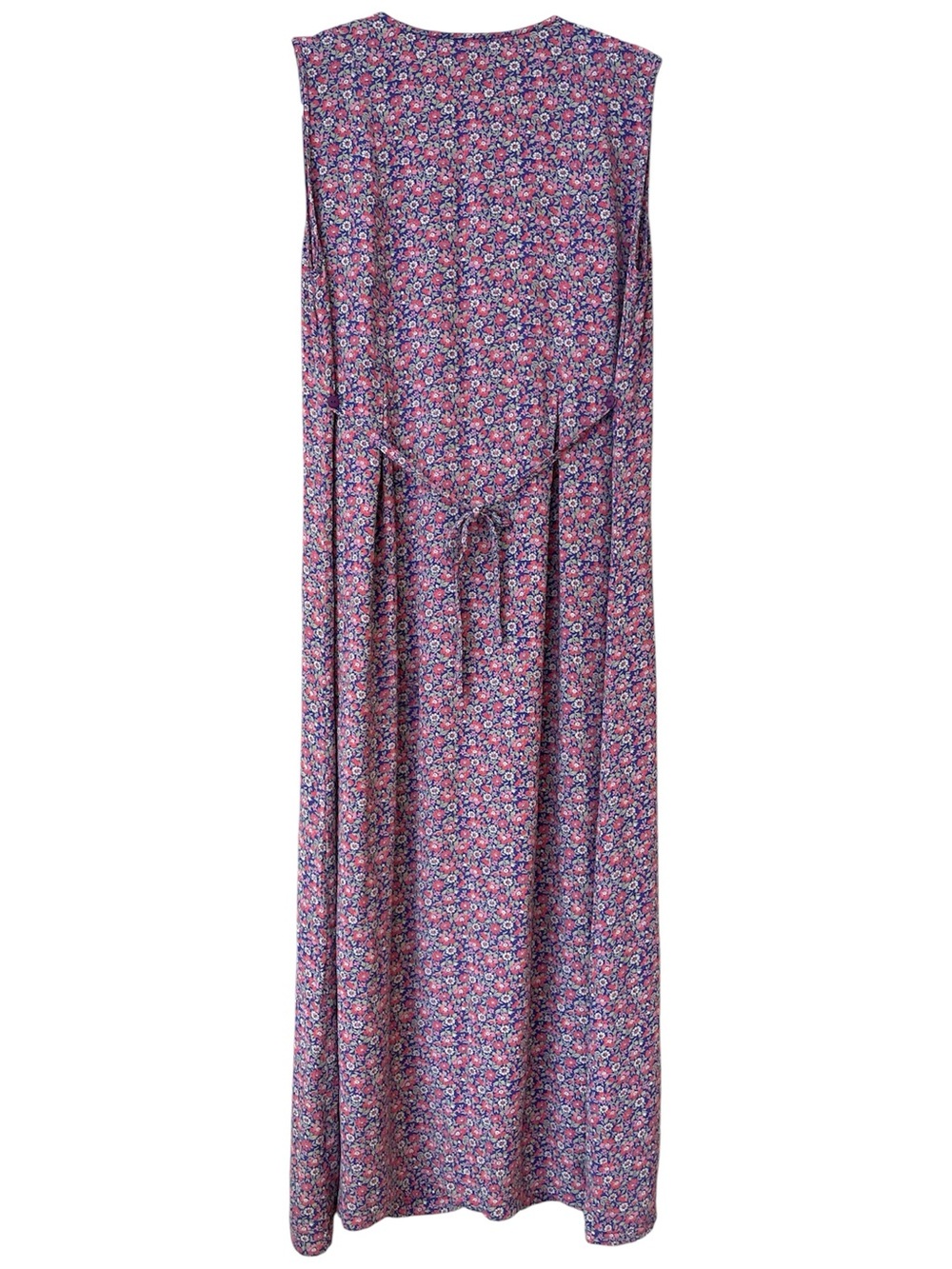 April Cornell Vintage Sleeveless Maxi Dress S Ditsy Floral Cottagecore Grunge - Picture 7 of 16